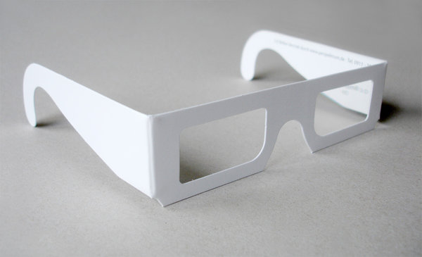 ChromaDepth "HD" 3-D Brille Pappe  - Kindergröße