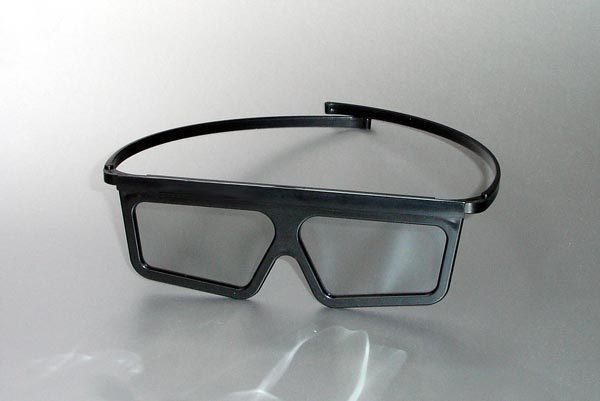 Polfilter 3-D Brille, linear 45/135˚, Kunststoff (Projektion)
