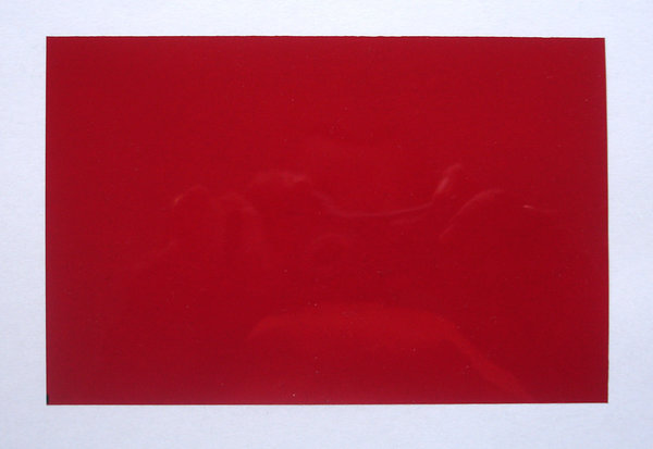 Filterfolie 3-D rot, 10cm x 15cm